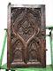 15th C Flamboyant Gothic Tracery Panel Antique French Oak Carving Furniture 23
