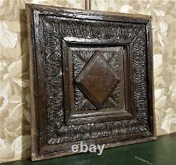 16 17 th century Acanthus carving panel Antique french architectural salvage 17