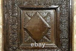 16 17 th century Acanthus carving panel Antique french architectural salvage 17