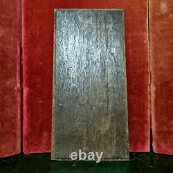 16 th c Angel wooman wood carving panel Antique French architectural salvage