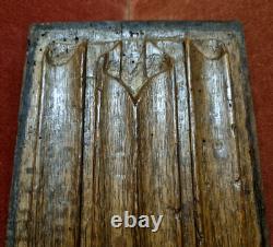 16 th c napkin folds wood carving panel 14 Antique French architectural salvage