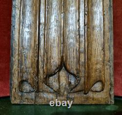 16 th c napkin folds wood carving panel 14 Antique French architectural salvage