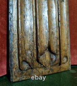 16 th c napkin folds wood carving panel 14 Antique French architectural salvage