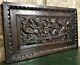 17 Th Century Neptune Angel Carving Panel Antique French Architectural Salvage
