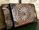18th Flower Rosette Rosace Carving Panel Antique French Architectural Salvage