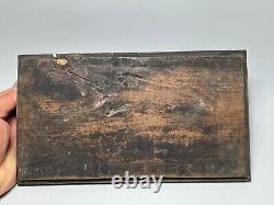 19c. Antique China Qing Wood Carven Panel Wall Hager Two Scenes Red Gild Gold