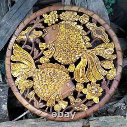 1pc Wall Art Wooden Panels Thai Figure With Handmade Size 60cm