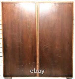 2 Fishing trophy wood carving panel Vintage french architectural salvage 31