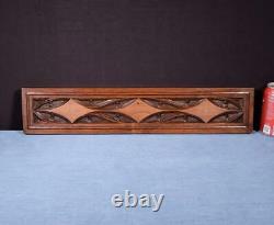 22 French Antique Gothic Panel in Carved Walnut Wood Salvage