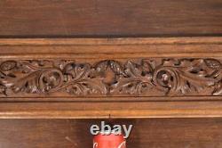 38 Antique Gothic Revival Hand Carved Panel/Trim in Oak (lot A)
