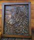 3d Wooden Picture Wood Carving Wall Art Handcarved Wood Carving Wolf Wood Panel