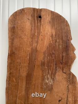 A Stunning Large Carved panel in wood 34.17 inch high