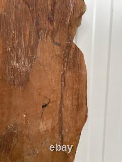 A Stunning Large Carved panel in wood 34.17 inch high