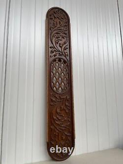 A Stunning X- large Jugendstil / Art nouveau carved panel in wood