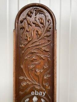 A Stunning X- large Jugendstil / Art nouveau carved panel in wood