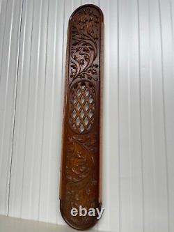 A Stunning X- large Jugendstil / Art nouveau carved panel in wood (2) 44.40 inch