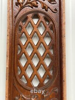 A Stunning X- large Jugendstil / Art nouveau carved panel in wood (2) 44.40 inch