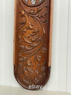 A Stunning X- large Jugendstil / Art nouveau carved panel in wood (2) 44.40 inch