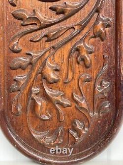 A Stunning X- large Jugendstil / Art nouveau carved panel in wood (2) 44.40 inch