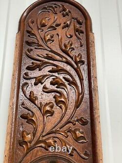 A Stunning X- large Jugendstil / Art nouveau carved panel in wood (2) 44.40 inch