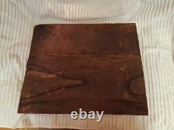 African Tribal Relief Carved Wood Panel Wall Art Storyboard Carving