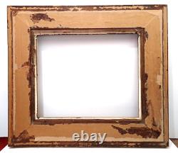 Amazing! 20 X 24 Antique Carved & Pierced Wood Panel Frame Gold Leaf 7 Wide