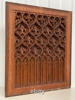 An Exceptional Gothic Revival Carved panel in oak circa 1900