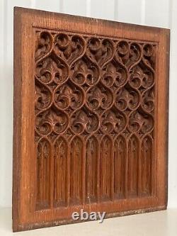 An Exceptional Gothic Revival Carved panel in oak circa 1900