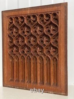 An Exceptional Gothic Revival Carved panel in oak circa 1900