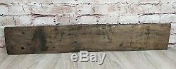 Antique 18th century Carved Oak Wooden Wood treen Medieval gothic Style Panel