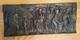 Antique African Relief Hand Carved Wood Panel 11x25 See Description