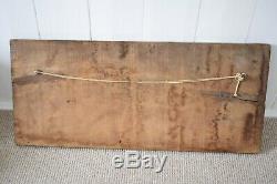 Antique African Tribal Art Hand Carved Hardwood Panel, African Wood Carving Decor