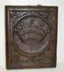 Antique Architectural Salvage Irish Earl Coronet Gothic Carved Wood Panel 17