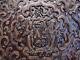 Antique Chinese Carved Wood Panel For Wall Deco 19c (ff101)