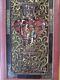 Antique Chinese Carved And Lacquered Pierced Panel