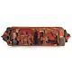 Antique Chinese High Relief Wood Carving Furniture Cabinet Frieze 20 By 5.5 In