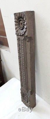 Antique Door Panel Wooden Wall Architectural Hand carved Estate Home Decor