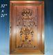 Antique French Carved Country French Walnut Panel, Cabinet Or Furniture, Plaque