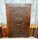 Antique French Carved Wood Cabinet Panel Fruit Basket Architectural Salvage