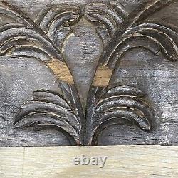 Antique French Carved Wood Panels Architectural Salvage 19th Century 1800s Old