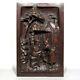 Antique French Hand Carved Wooden Panel, Courting Scene At Well, Neo-renaissance