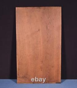 Antique French Highly Carved Panel in Oak Wood Salvage