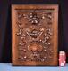 Antique French Panel In Solid Walnut Wood With Face Highly Carved