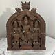 Antique Karthikeya Kavadi Carved Wood Panel Hindu God