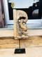Antique Rare Wood Fine Hand Carved Wild Animal Figure Rare Panel