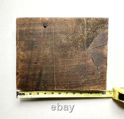 Antique Spanish Colonial Baroque Carved Wood Panel, Rustic Primitive Decor 12