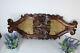 Antique Black Forest Wood Carved Wall Planel Plaque