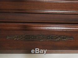 Antique french carved architectural panel door wood gentleman N°1
