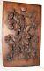 Antique Hand Carved Black Forrest Wood Relief Sculpture Wall Panel Art Carving 2