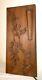 Antique Hand Carved Wood Relief Wall Architectural Salvage Panel Sculpture Art